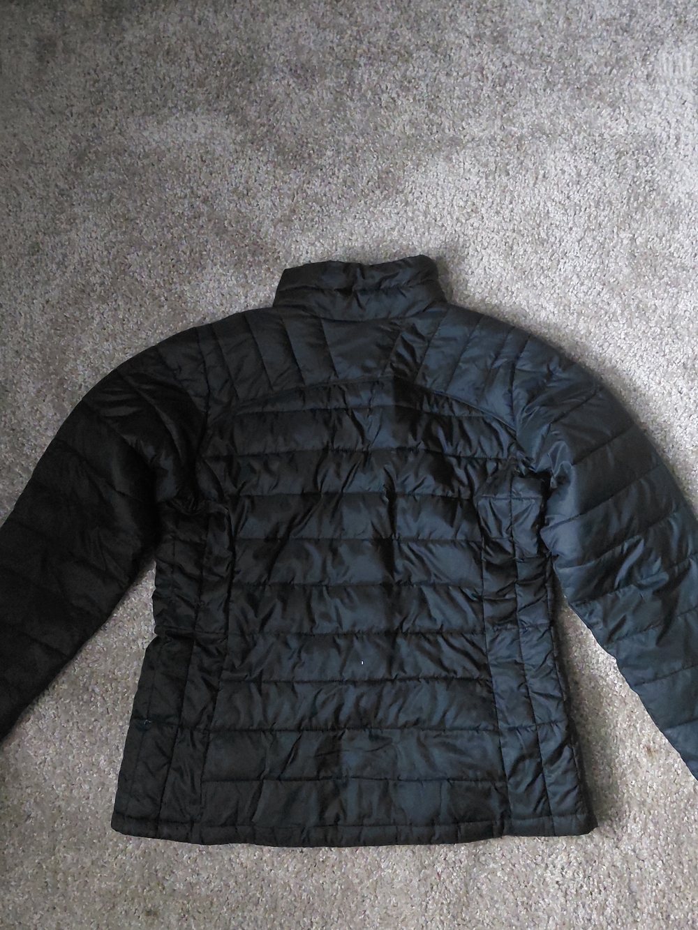 Columbia Black Quilted Packable Puffer Jacket